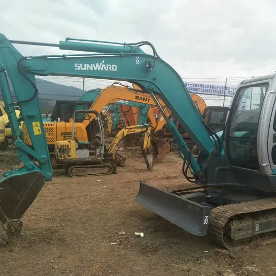 SUNWARD SWE 70E swe 70e 7 ton Used Mini Excavator Loader Used for Forest Farm and Indoors