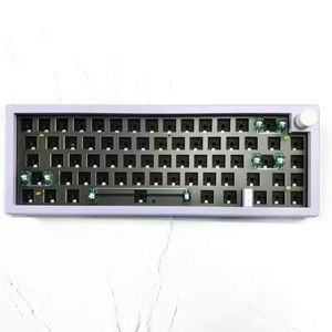 3 modos GMK67 Teclado mecánico Intercambiable en caliente Programable Inalámbrico BT 2,4