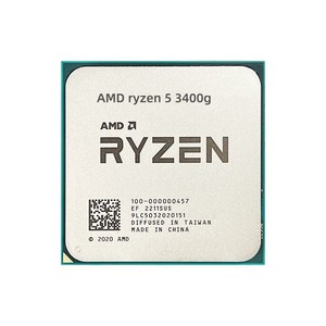Procesador de escritorio desbloqueado AMD R5 3400G de 4 núcleos y 8 hilos con gráficos Radeon RX - Product Image 1