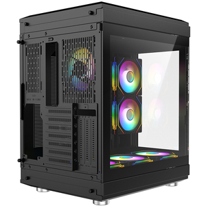 2025 nuova custodia per PC da gioco biadesivo in vetro Atx per Computer Tower Mid Gaming Pc Atx custodia per PC con Display LCD - Product Image 3