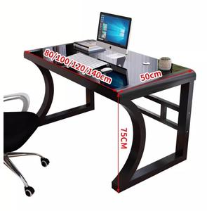 Mesa de ordenador ergonómica eléctrica ajustable portátil para dormitorios pequeños, mesa de competición individual con almacenamiento para uso doméstico - Product Image 1