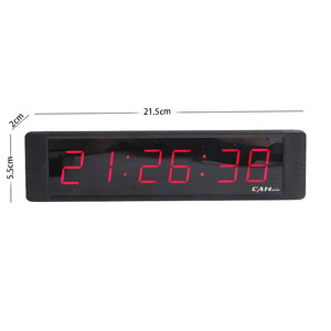 Ganxin LED programmabile telecomando conto alla rovescia cronometro digitale Display da 1 pollice Desktop LED orologio da parete - Product Image 2