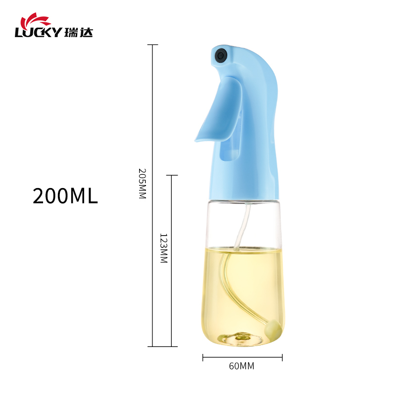 200ML Plastic Light blue