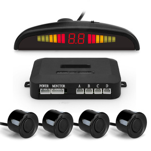 Zenyo汽车通用蜂鸣器LED显示警告报警器12V 4传感器停车传感器 - Product Image 3