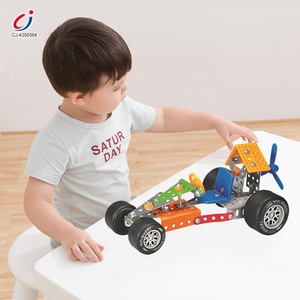Chengji metal yap-boz araba eğitim 3d montaj için yapı oyuncaklar istihbarat denklemi metal araba modelleri birleştirin - Product Image 5