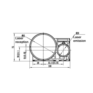 Long Distance <strong>Sensor</strong> Module 15km <strong>Laser</strong> <strong>Range</strong> Finder Module for Thermal Vision UAV Mini <strong>Laser</strong> Rangefinder Module - Product Image 3