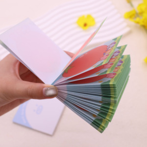 Bloc de notas de diseño personalizado con personalidad, papel adhesivo, papelería de forma cuadrada, Bloc de notas personalizado - Product Image 3