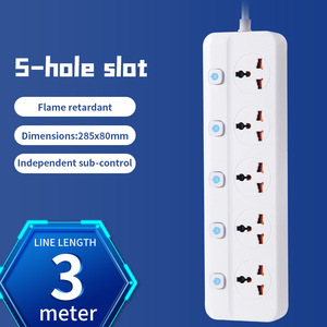 <strong>Multi</strong>-<strong>function</strong> Hole <strong>Socket</strong> 3-position Power <strong>Socket</strong> Board <strong>with</strong> <strong>USB</strong> and Type-c Europe United Kingdom Universal Plug Board