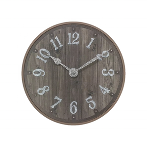 Orologio da parete al quarzo analogico da 12 pollici con Design circolare in plastica orologio da soggiorno - Product Image 1