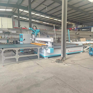 Wood Panel Furniture Cabinet Production Line Process <strong>Cnc</strong> <strong>Nesting</strong> <strong>Machine</strong> <strong>Auto</strong> <strong>Loading</strong> Unloading <strong>Cnc</strong> <strong>Router</strong> for Kitchen - Product Image 4