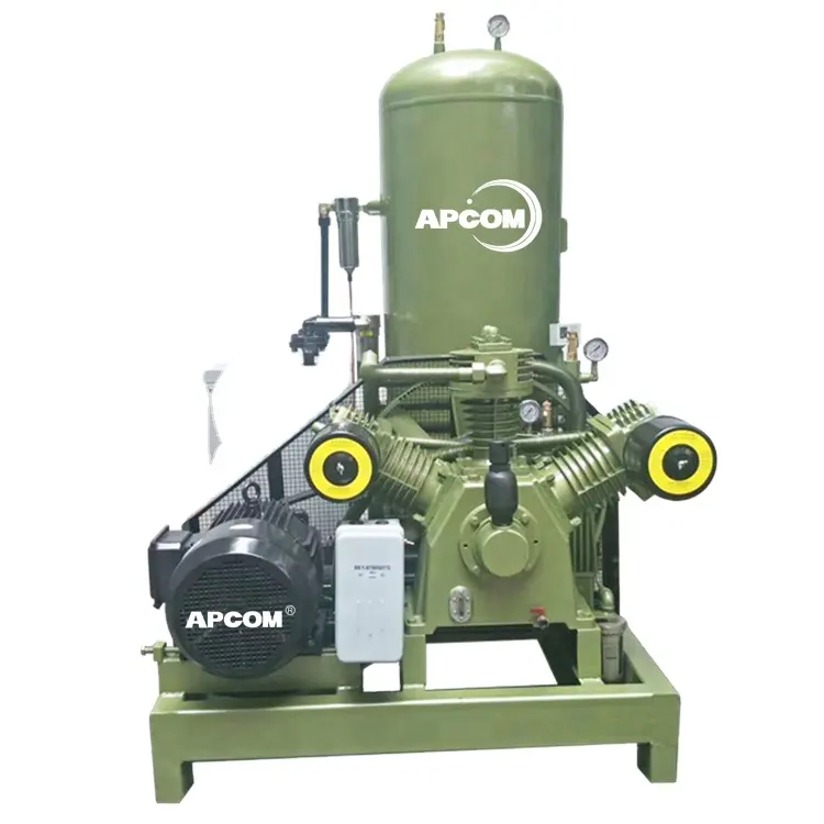 APCOM-compresor de aire para máquina de corte láser, alta presión, 40, 30, 20 bar, PET