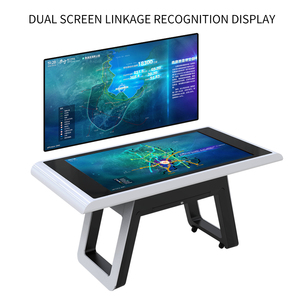 HD Focus Interactive Intelligent Multi-Touch <strong>LCD</strong> Advertising <strong>Display</strong> Kiosk Airport Use Object Recognition Table SDK <strong>Function</strong> OEM - Product Image 3