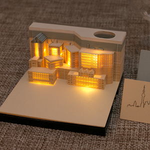 <strong>Custom</strong> Cute <strong>Design</strong> Writing Note Building <strong>Block</strong> Novelty Stick 3D Sticky Note Memo Pads for Promotion Giveaways - Product Image 3