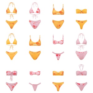 Microbikini con Logo personalizado, ropa de playa, traje de baño Sexy con Tanga, estilo personalizado - Product Image 4