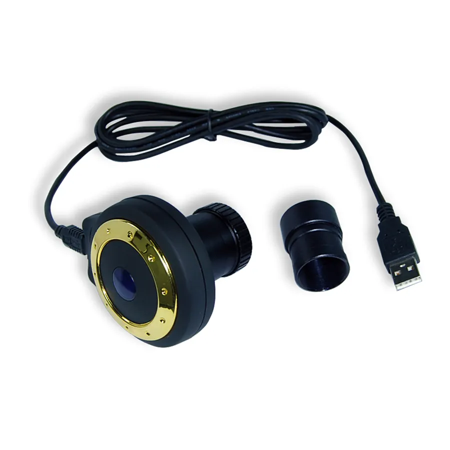 Kamera teleskop digital adaptor USB, teleskop astronomi profesional, sensor sensitivitas tinggi 3.0 mp 0.96/1.25 inci