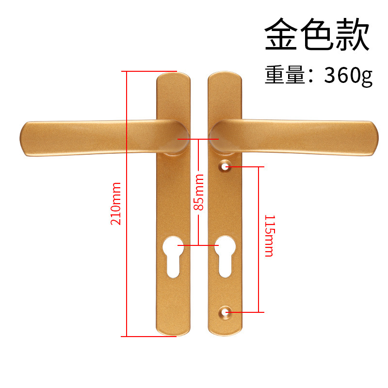 Gold-handle