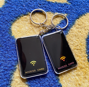 13.56MHz IC M1 S50 anahtarlıklar etiketleri erişim kontrol sistemi kiti RFID anahtar bulucu kart jetonu katılım tuş yazılabilir yazılabilir - Product Image 4