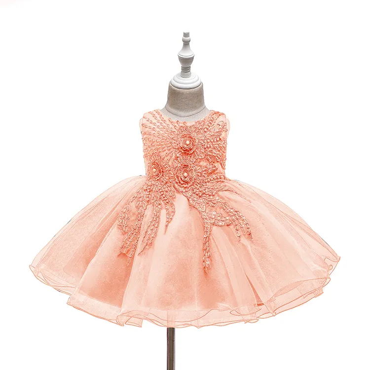 Yoliyolei Wholesale Kids Clothing Latest Girls Frocks Designs Girls Evening Party Dress