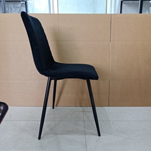 Ghế colmar Curcuma bàn ăn 6 ghế <span class=keywords><strong>Lisbon</strong></span> scaune Sala de mese catifelate albastru màu xanh nhung ghế phòng ăn - Product Image 4