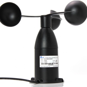Sentec 3 cup anenometer zigbee sensore di velocità del vento per arduino 24v rs485 sensore di velocità meteorologica del vento