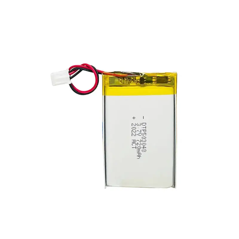 Hot sale KC lithium batteries model 05*30*48mm 503048 3.7V 720mAh rechargeable lipo battery for electric product