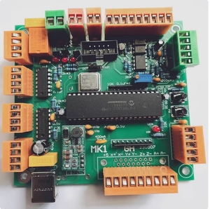 Placa de interfaz de controlador de máquina CNC USB de 4 ejes CNC USB USBCNC MK1 sustituto MACH3 Placa de control de movimiento de 4 ejes - Product Image 2