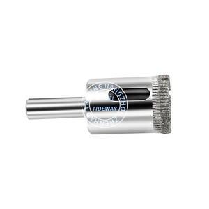 LAIWEI Emery Vidro Buraco Saw, Broca, Broca De Núcleo De Diamante Para Abertura De Vidro Cerâmica