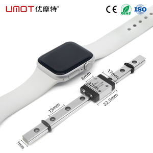 UMOT 46*27*10mm <strong>Linear</strong> <strong>Guide</strong> Rail Slider <strong>Machine</strong> Carriage for Cnc Router Engraving Curtain Dc Motor Sliding <strong>Linear</strong> <strong>Guide</strong> <strong>Blocks</strong>