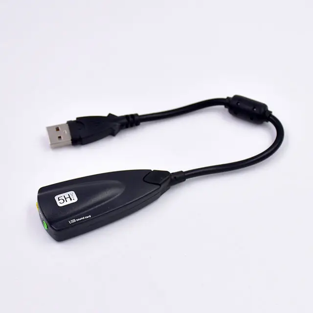 Scheda audio USB esterna 7.1 supporta microfono per PC Computer Desktop Notebook