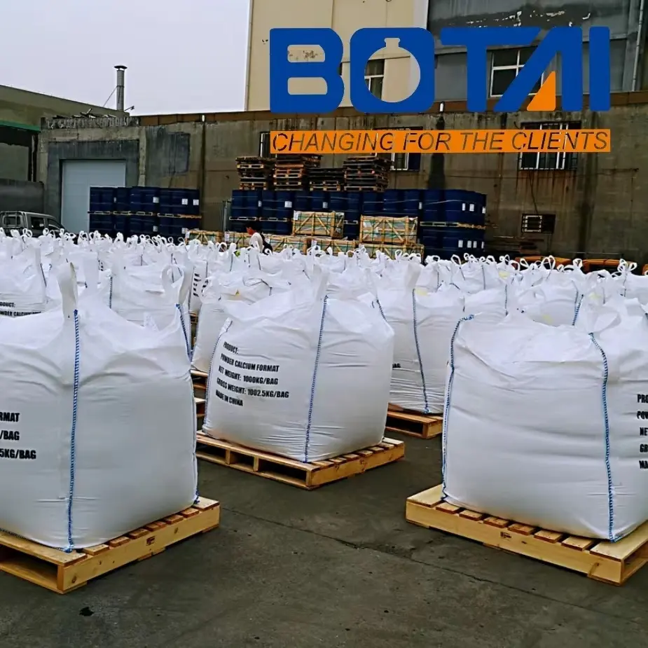 frost-resistant cement-based floor tile adhesive use calcium formate cement mortar accelerator