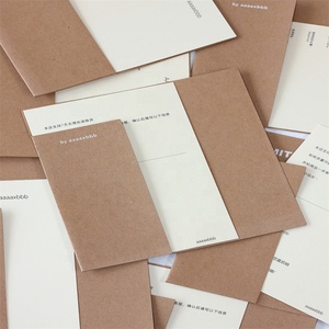 Bán buôn tùy chỉnh giấy kraft nghệ thuật thẻ kinh doanh các tông Quà Tặng phục vụ sau bán hàng thay đổi/hoàn trả biểu tượng tùy chỉnh thẻ tay áo - Product Image 6