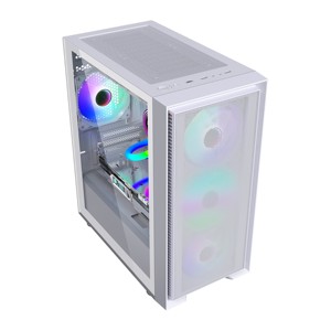 SAMA yeni varış oyun bilgisayar kasası rtx 3090 pc durumlarda özel Logo mikro atx durumda RGB soğutma fanı - Product Image 2