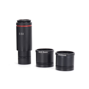 0.5 x C-Mount 镜头适配器 23.2毫米 30毫米 30.5毫米 CCD 相机适配器数字目镜配件用于生物显微镜立体显微镜 - Product Image 1