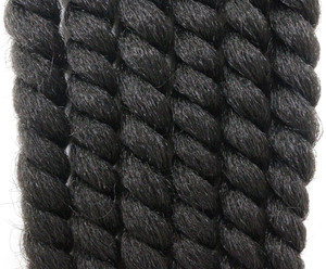 Mới Lạ Bán Buôn Afro Pre Passion Twist Mùa Xuân Mambo Xoắn Tổng Hợp Mở Rộng Crochet Tóc Mảnh Bím Tóc Cho Phụ Nữ Màu Đen - Product Image 4