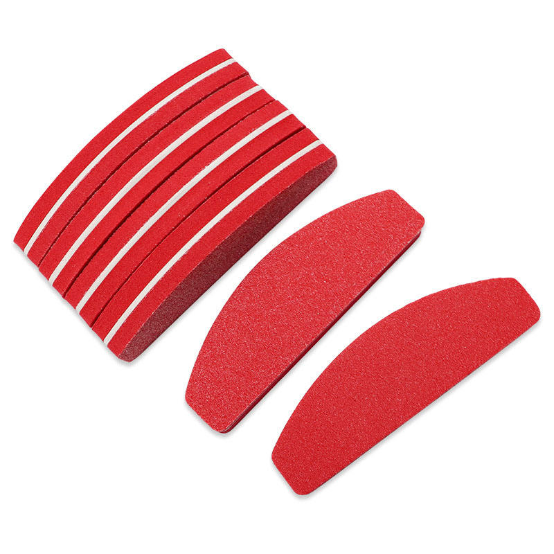 Fichiers tampons à ongles rouges