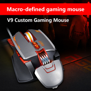 Gaming Mouse Wired Light Weight USB Esports Mechanische Makro programmierung Computers piel Pressure Gun Design Gaming Mouse - Product Image 3