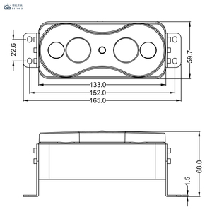 High Accuracy People <strong>Counting</strong> Sensor Camera Automatic Passenger Counter Connect with Mdvr for Vehicles - Product Image 4
