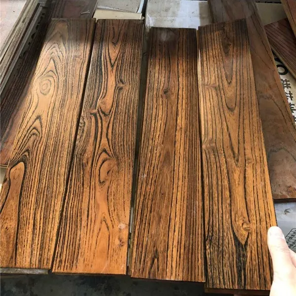 Pavimentazione in legno di teak cinese teak manchuriano in teak mongolo ad alta densità