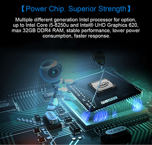 Fanless Embedded Industrial Mini PCs <strong>Computer</strong> Core I3 8145U 2*32GB DDR4 RAM Win10/Linux Industrial Portable Mini PC <strong>Computer</strong> - Product Image 4