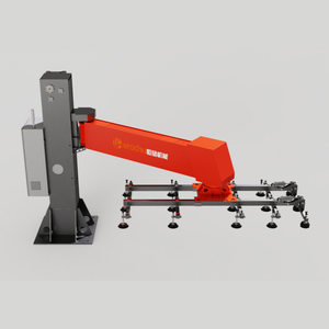 Ji'nan HeroChu Column Robot <strong>Loading</strong> and <strong>Unloading</strong> System Sheet Metal Fiber Metal Laser Cutting Machine Servo Swing <strong>Manipulator</strong> - Product Image 1