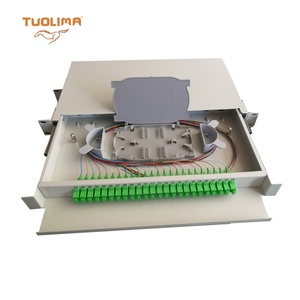 FTTH SC/FC/ST/LC 12~144FO Fiber Optic Terminal Box Optical Fiber <strong>Panel</strong> Drawer 24 Cores <strong>Patch</strong> <strong>Panel</strong> ODF for CATV <strong>Networks</strong>