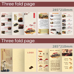 Custom Printed Offset Cosmetics Flyer Leaflet Instruction <strong>Booklet</strong> for Food Paper Packaging with Custom Logo - Product Image 6
