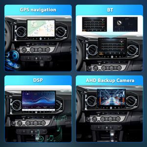 เครื่องเล่นดีวีดีในรถยนต์วิทยุรถยนต์ระบบมัลติมีเดีย11.5In ระบบนำทาง DSP Wireless CarPlay สำหรับ Toyota Tacoma 2016-2023 - Product Image 5