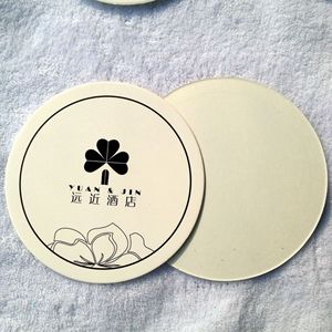 餐厅定制一次性吸水咖啡杯饮料杯垫酒店酒吧啤酒玻璃垫餐厅酒店垫
