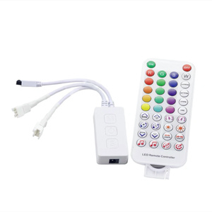 38 tuşları uzaktan kumanda SP611E RGBIC Led ışık şerit denetleyici WS2811 WS2812 600 piksel SPI Led denetleyici - Product Image 3