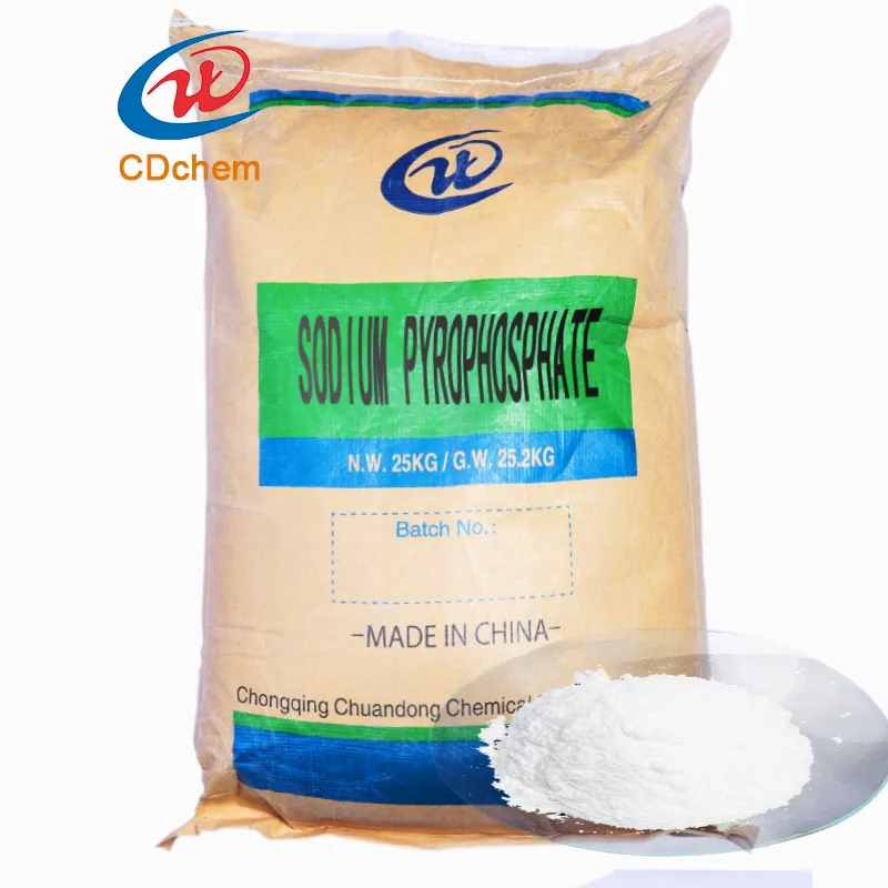Aditivos que contienen fósforo, como pirofosfato de sodio (TSPP), tienen excelentes propiedades como asistente de detergente