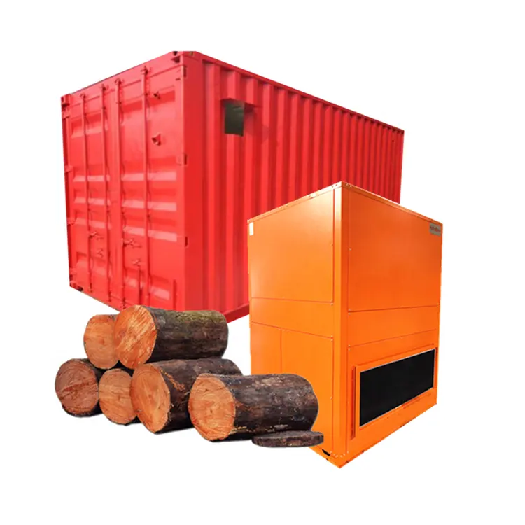 Secador da bomba de calor da marca de hello river, secador usado 20 pés ou 40 pés de recipiente, como câmara de madeira seca, secador de madeira