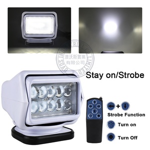 OVOVS 50W Marine Search <strong>Light</strong> <strong>Led</strong> Spot <strong>Light</strong> <strong>12</strong>/<strong>24V</strong> Sky Vehicle Mounted Searchlight Multifunction <strong>Led</strong> Searchlight - Product Image 4