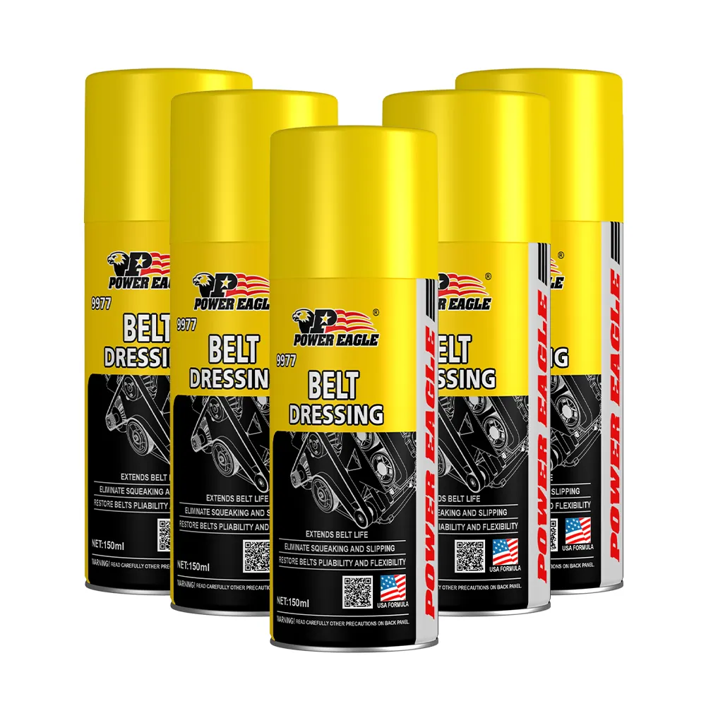 Spray de aerossol para cinto de flexibilidade, spray para cinto automotivo