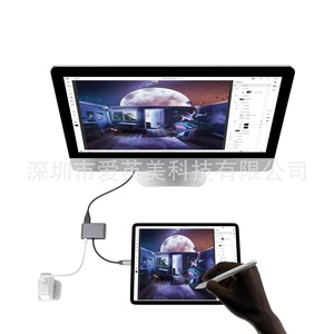 4 in 1 Multi-Functional USB Type C Hub with 2 for HDMI USB PD Extend and Mirror Modes MTS <strong>Audio</strong> &amp; Video Accessory - Product Image 5